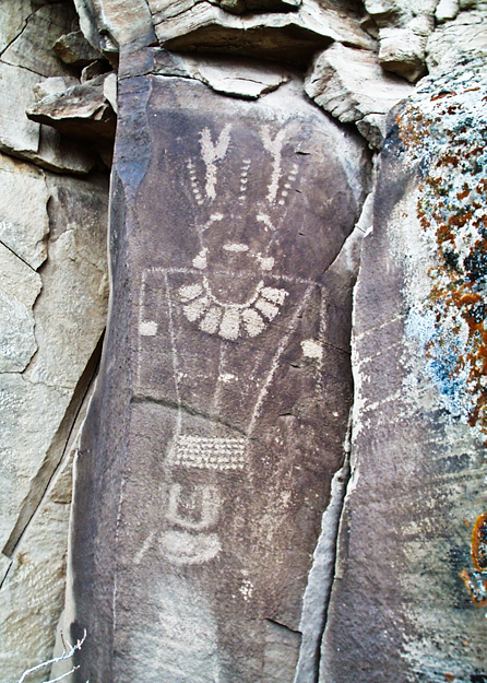 Fremont Style Rock Art Panel