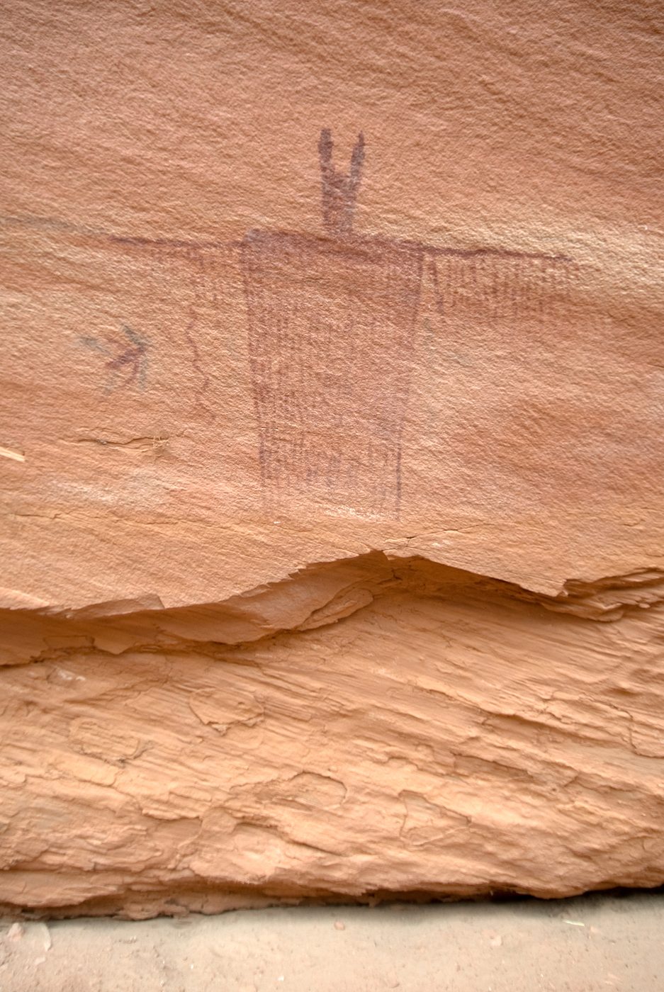 Barrier Canyon Style Painting