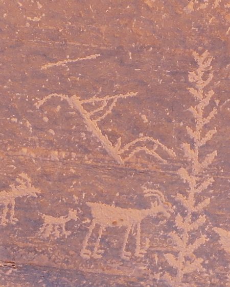 Ancestral Puebloan Flute Player Image