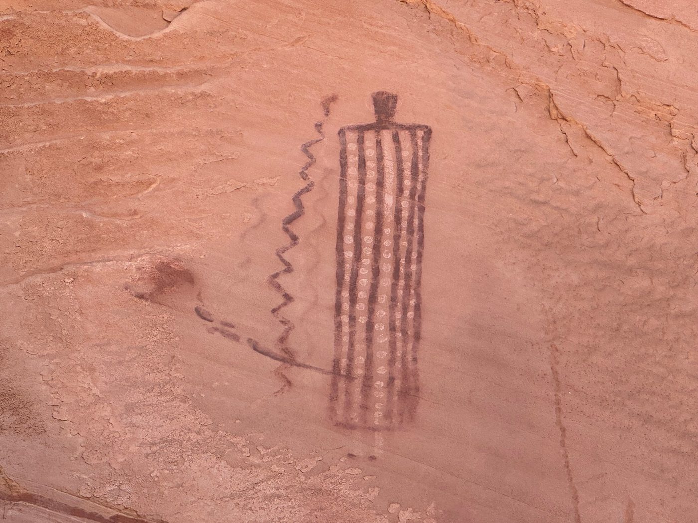 Barrier Canyon Style Painting